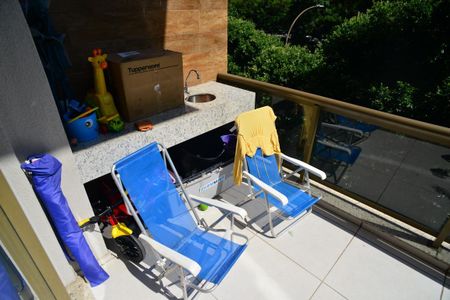 Varanda de apartamento à venda com 2 quartos, 79m² em São Conrado, Rio de Janeiro