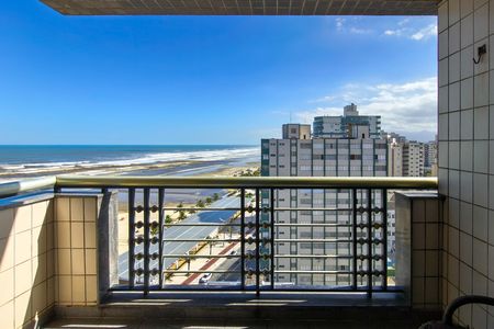 Sacada de apartamento para alugar com 3 quartos, 182m² em Guilhermina, Praia Grande