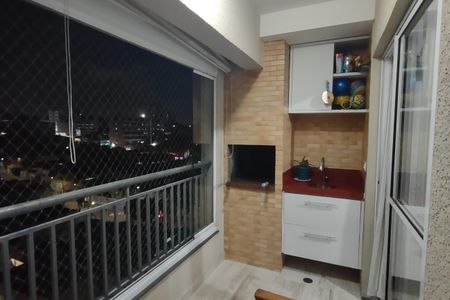 Varanda de apartamento à venda com 2 quartos, 83m² em Osvaldo Cruz, São Caetano do Sul