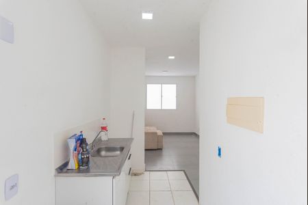 Cozinha de apartamento à venda com 2 quartos, 39m² em Jardim Rossin, Campinas