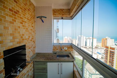 Varanda de apartamento para alugar com 2 quartos, 92m² em Guilhermina, Praia Grande