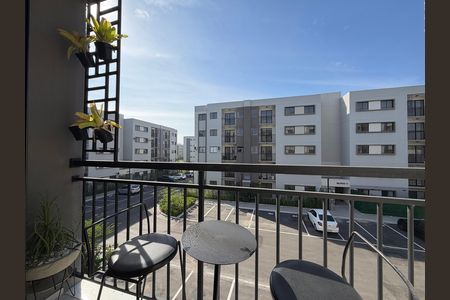 Sala - Varanda de apartamento para alugar com 2 quartos, 46m² em Barra Olímpica, Rio de Janeiro