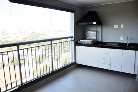 Apartamento para alugar com 85m², 3 quartos e 2 vagasDetalhe - Varanda com Churrasqueira