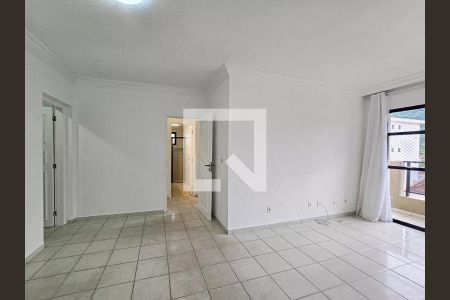 Sala de apartamento para alugar com 2 quartos, 85m² em Jardim Las Palmas, Guarujá