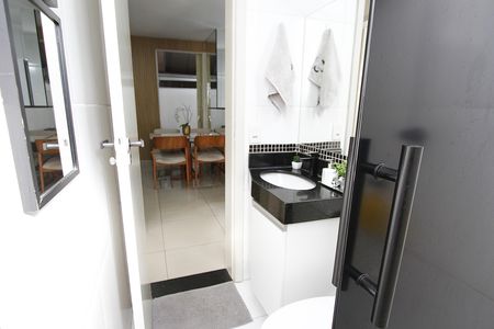 Apartamento à venda com 55m², 2 quartos e 1 vagaBanheiro Social