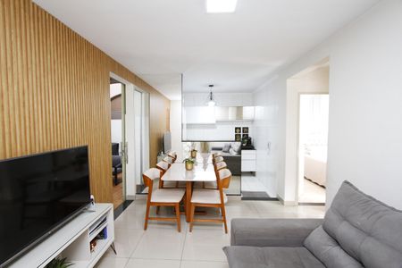 Sala de apartamento à venda com 2 quartos, 55m² em Camargos, Belo Horizonte