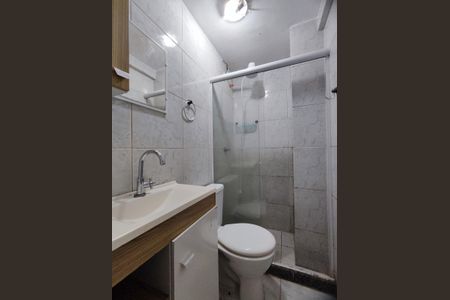 Banheiro social de apartamento à venda com 1 quarto, 40m² em Recreio dos Bandeirantes, Rio de Janeiro