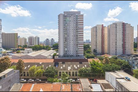Vista - Sala de apartamento para alugar com 1 quarto, 32m² em Mooca, São Paulo