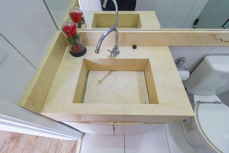 Apartamento à venda com 32m², 1 quarto e sem vaga Apartamento à venda com 32m², 1 quarto e sem vagaDetalhe - Banheiro
