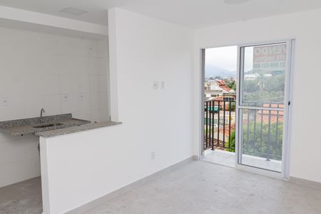 Sala de apartamento para alugar com 2 quartos, 50m² em Campo Grande, Rio de Janeiro