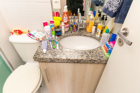 Apartamento à venda com 63m², 2 quartos e 1 vagaBanheiro da Suíte