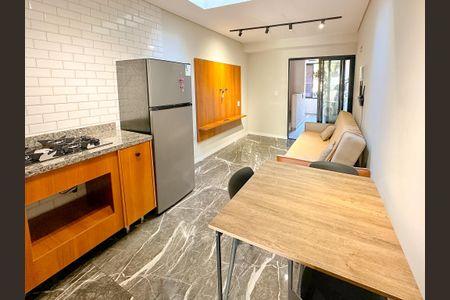 Sala de Jantar de apartamento para alugar com 1 quarto, 30m² em São João do Rio Vermelho, Florianópolis