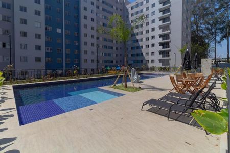 Apartamento para alugar com 35m², 2 quartos e sem vagaÁrea comum - Piscina