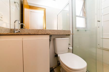 Banheiro Social de apartamento à venda com 3 quartos, 88m² em Buritis, Belo Horizonte