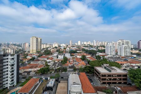 Vista da Sacada de apartamento à venda com 1 quarto, 53m² em Vila Alexandria, São Paulo
