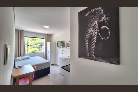 Quarto/Cozinha/Área de serviço  de kitnet/studio para alugar com 1 quarto, 25m² em Lapa, São Paulo