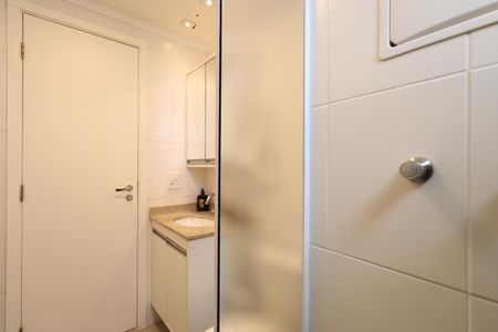 Apartamento à venda com 55m², 2 quartos e 1 vagaBanheiro 