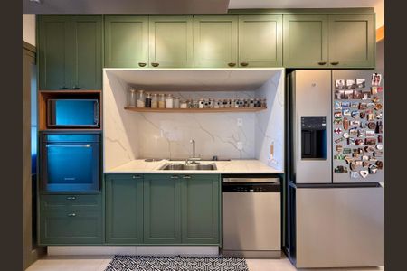 Apartamento à venda com 136m², 3 quartos e 2 vagasCozinha 