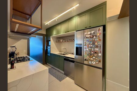 Apartamento à venda com 136m², 3 quartos e 2 vagasCozinha 