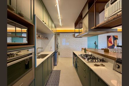 Apartamento à venda com 136m², 3 quartos e 2 vagasCozinha 