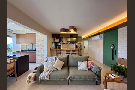 Apartamento à venda com 136m², 3 quartos e 2 vagasSala