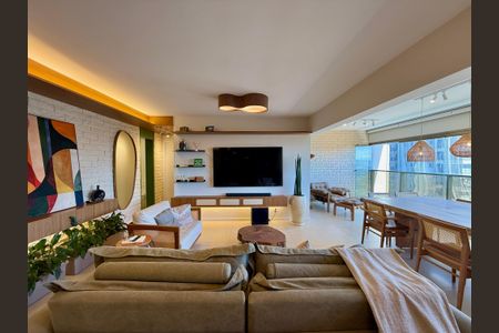 Apartamento à venda com 136m², 3 quartos e 2 vagasSala
