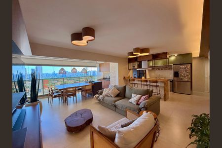 Apartamento à venda com 136m², 3 quartos e 2 vagasSala