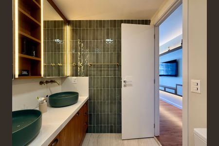 Apartamento à venda com 136m², 3 quartos e 2 vagasBanheiro Suíte 2