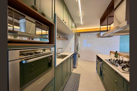 Apartamento à venda com 136m², 3 quartos e 2 vagasCozinha 