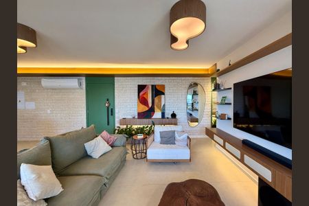 Apartamento à venda com 136m², 3 quartos e 2 vagasSala