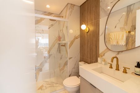 Apartamento à venda com 80m², 2 quartos e 1 vaga Apartamento à venda com 80m², 2 quartos e 1 vagaBanheiro