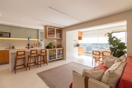Sala de apartamento à venda com 2 quartos, 80m² em Butantã, São Paulo