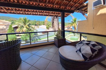 Varanda da Sala de casa de condomínio para alugar com 4 quartos, 303m² em Várzea das Moças, Niterói