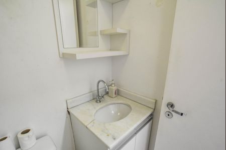 Lavabo de apartamento à venda com 3 quartos, 88m² em Vila Homero Thon, Santo André