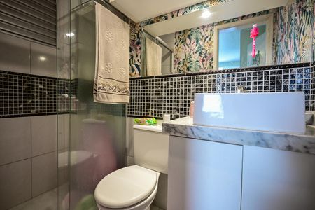 Apartamento à venda com 60m², 2 quartos e 1 vagaBanheiro Suíte 