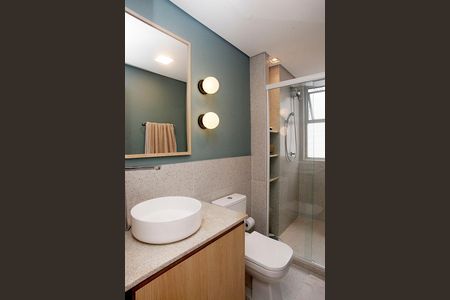 Apartamento à venda com 46m², 1 quarto e 1 vagaBanheiro