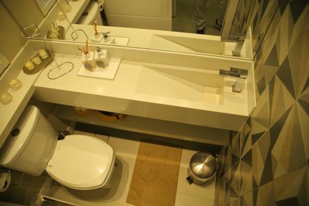 Casa à venda com 108m², 2 quartos e 3 vagasLavabo da Sala