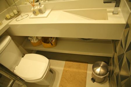 Casa à venda com 108m², 2 quartos e 3 vagasLavabo da Sala