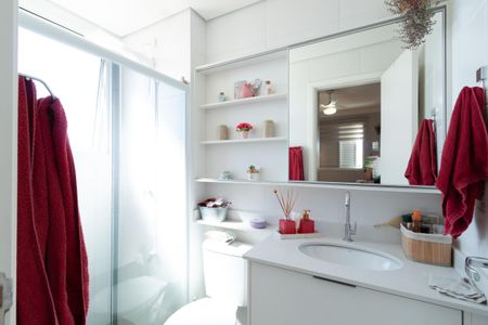 Apartamento para alugar com 55m², 2 quartos e 1 vaga Apartamento para alugar com 55m², 2 quartos e 1 vagaBanheiro Suíte