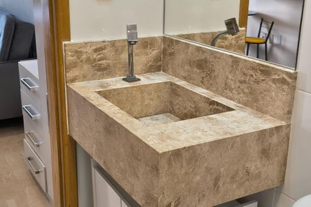 Studio para alugar com 30m², 0 quarto e 2 vagasBanheiro 