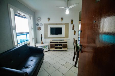 Sala de apartamento para alugar com 1 quarto, 65m² em Cidade Ocian, Praia Grande