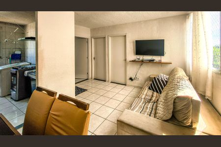 Sala de apartamento à venda com 2 quartos, 47m² em Jardim Novo Jau, São Paulo