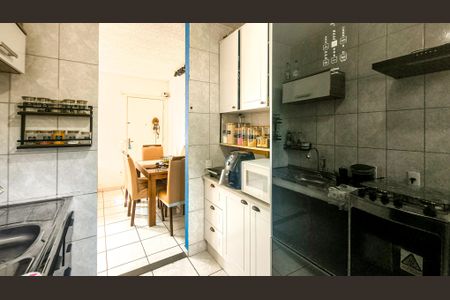 Apartamento à venda com 47m², 2 quartos e 2 vagasCozinha e Área de Serviço