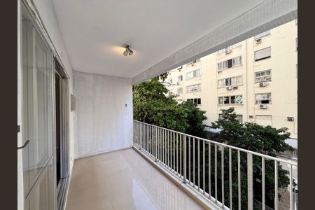 Varanda da sala de apartamento para alugar com 2 quartos, 87m² em Copacabana, Rio de Janeiro