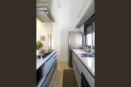 Apartamento para alugar com 60m², 1 quarto e 2 vagasCozinha e Área de Serviço