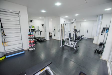 Apartamento para alugar com 69m², 3 quartos e 2 vagas Apartamento para alugar com 69m², 3 quartos e 2 vagasÁrea comum - Academia