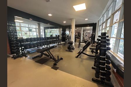 Apartamento para alugar com 216m², 2 quartos e 3 vagasÁrea comum - Academia