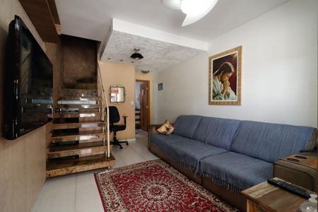 Sala de casa de condomínio à venda com 2 quartos, 100m² em Jardim Danfer, São Paulo