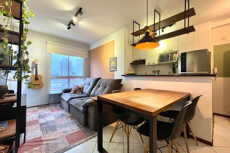 Sala de apartamento para alugar com 1 quarto, 42m² em Mirandópolis, São Paulo