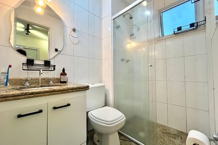 Apartamento para alugar com 40m², 1 quarto e 1 vaga Apartamento para alugar com 40m², 1 quarto e 1 vagaBanheiro da Suíte